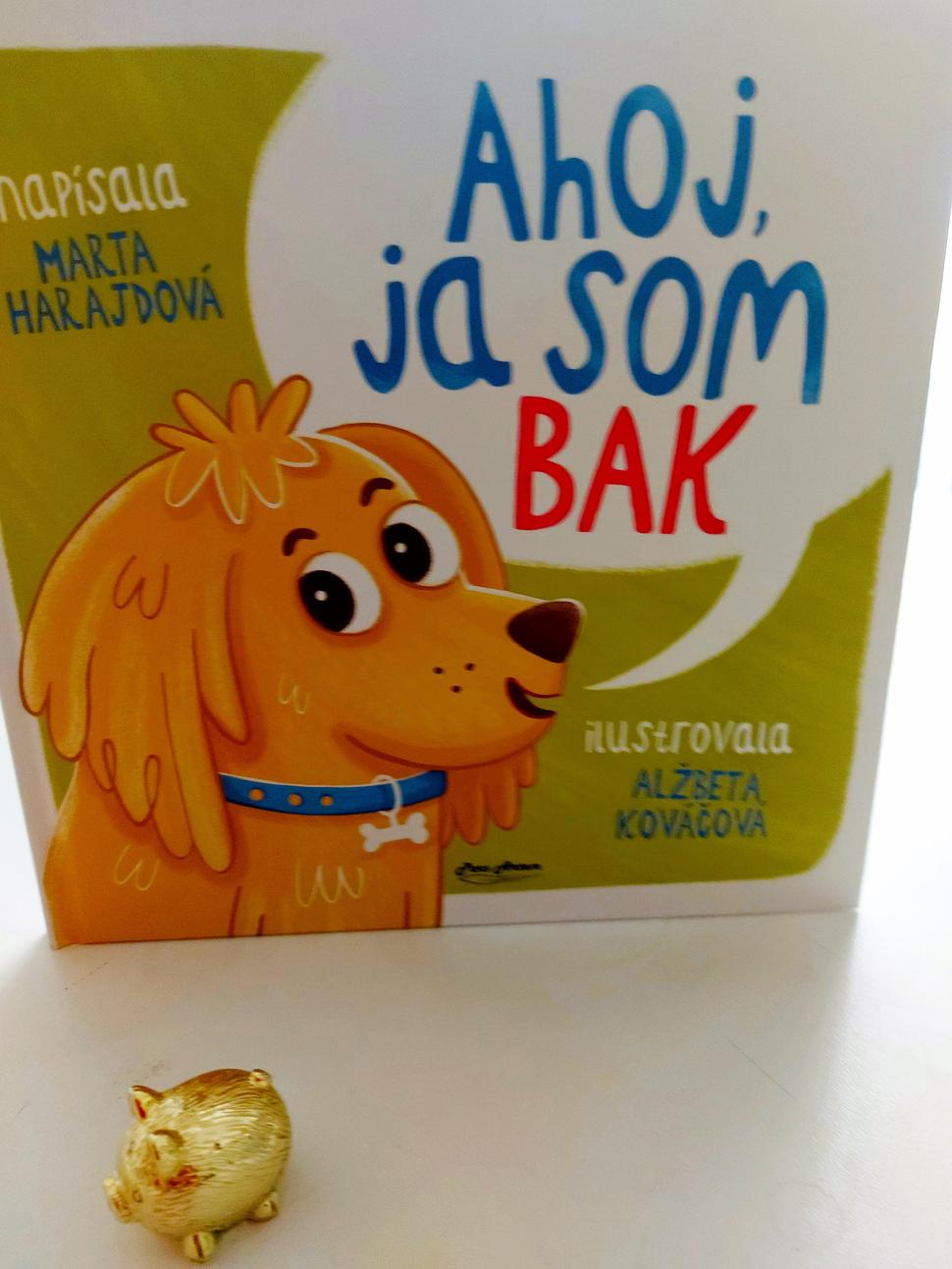 Kniha Marty Harajdovej Ahoj, ja som Bak,