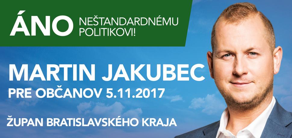 Martin Jakubec - neštandardný politik pre ľudí