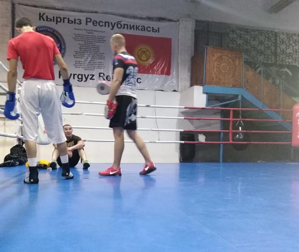 tréning v Bishkeku