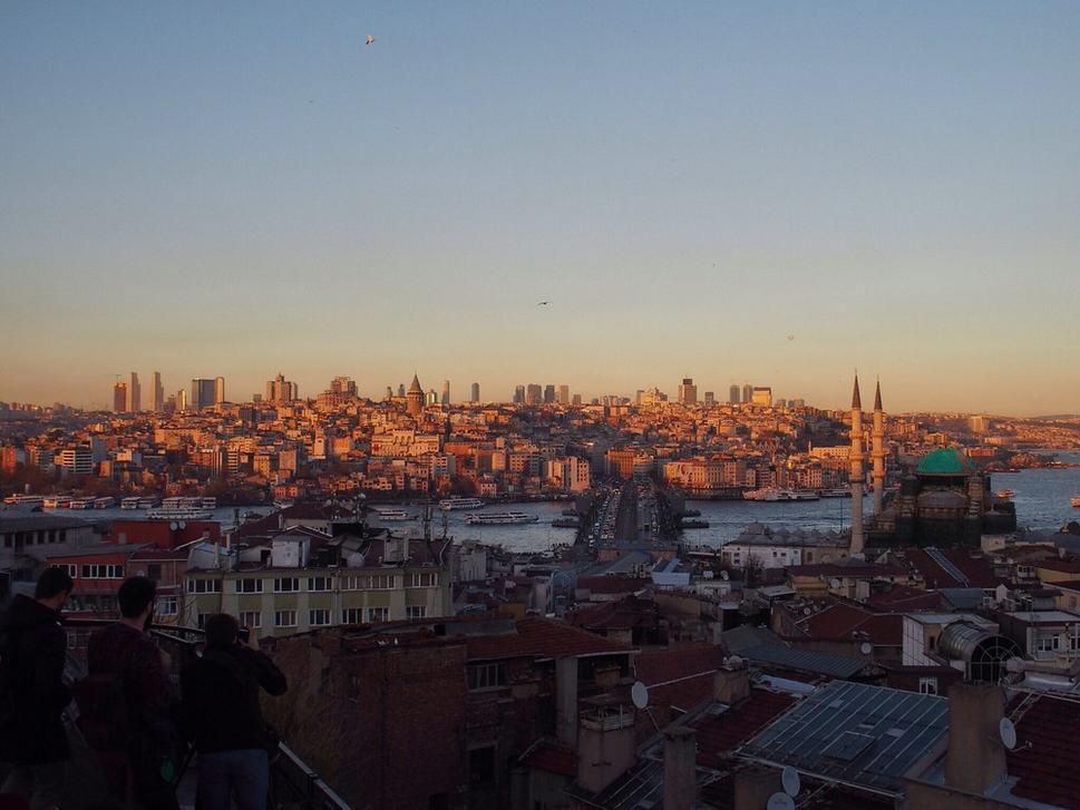 Výhľad na Istanbul