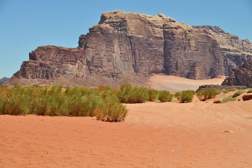 Wadi Rum je najfarebnejšou púšťou Blízkeho Východu