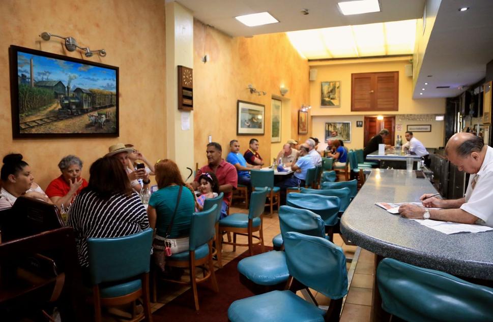 Interiér Cafe Manolín