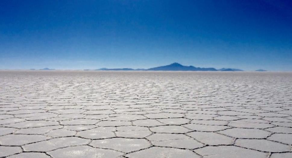 Prírodná mozaika na Uyuni.