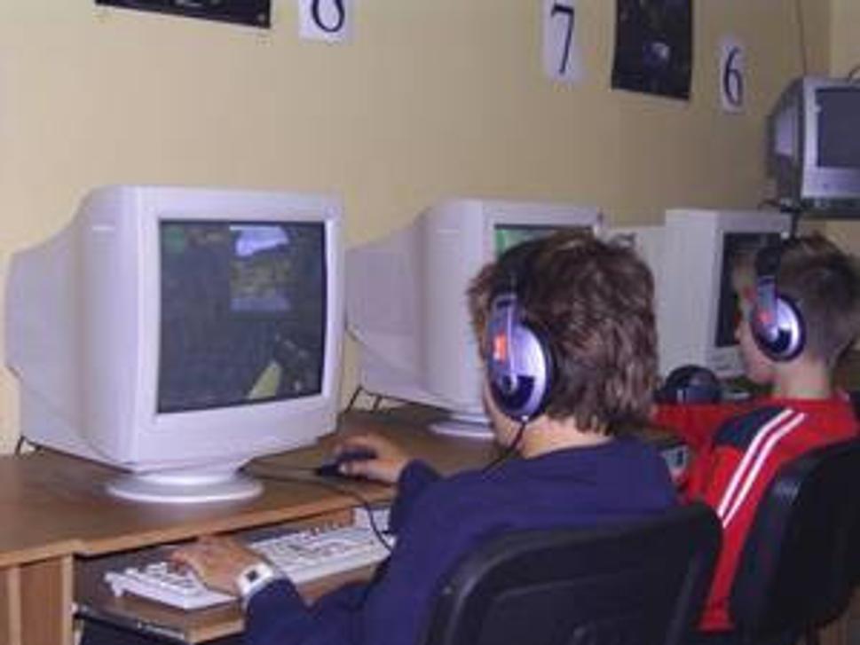 Deti a počítačové hry.