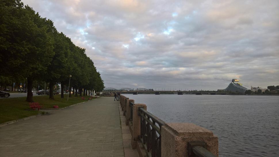 Riga - nábrežie