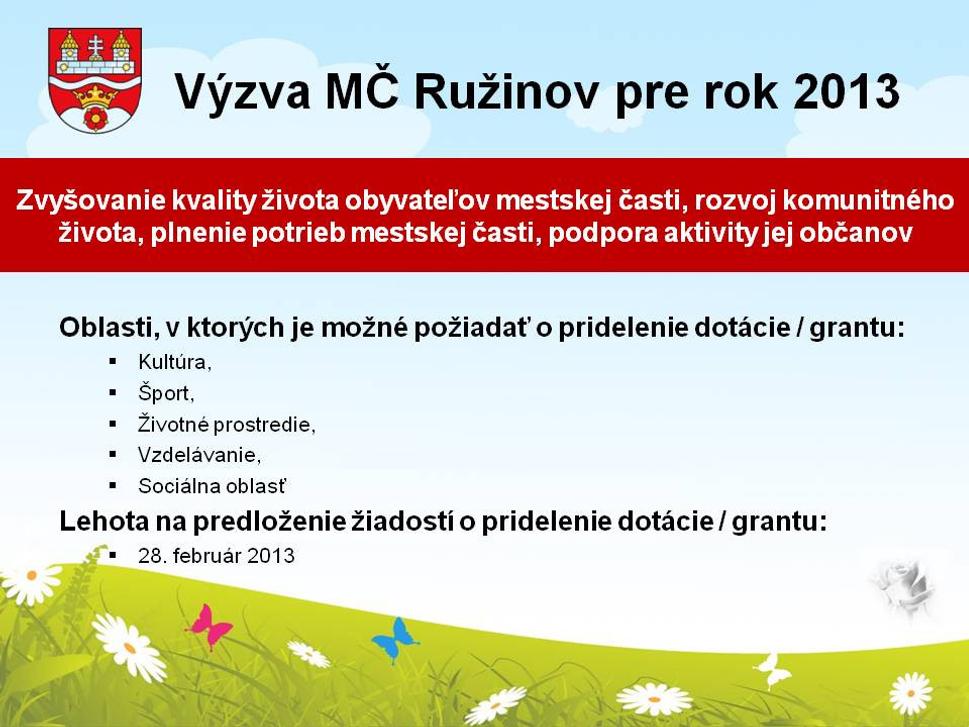 Workshop ku Grantovej vyzve