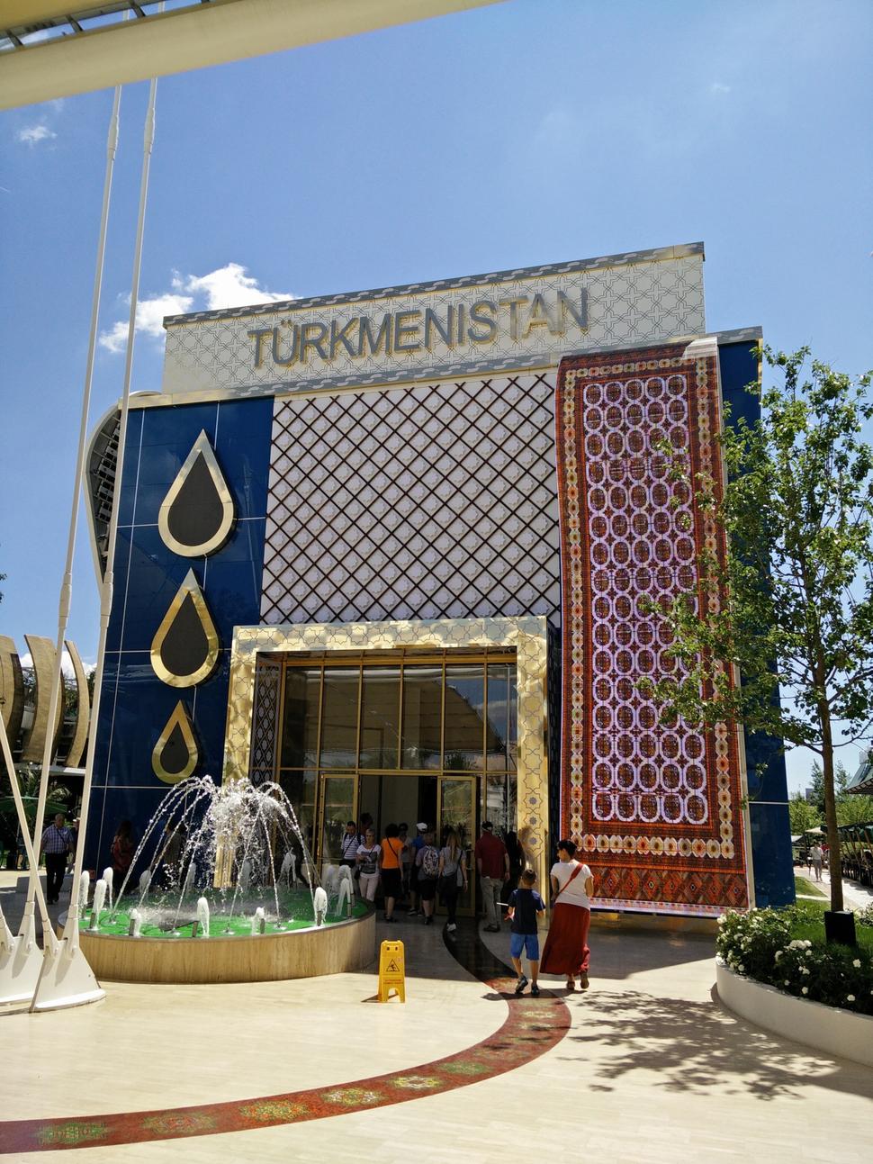 Turkmenistan - pavilón