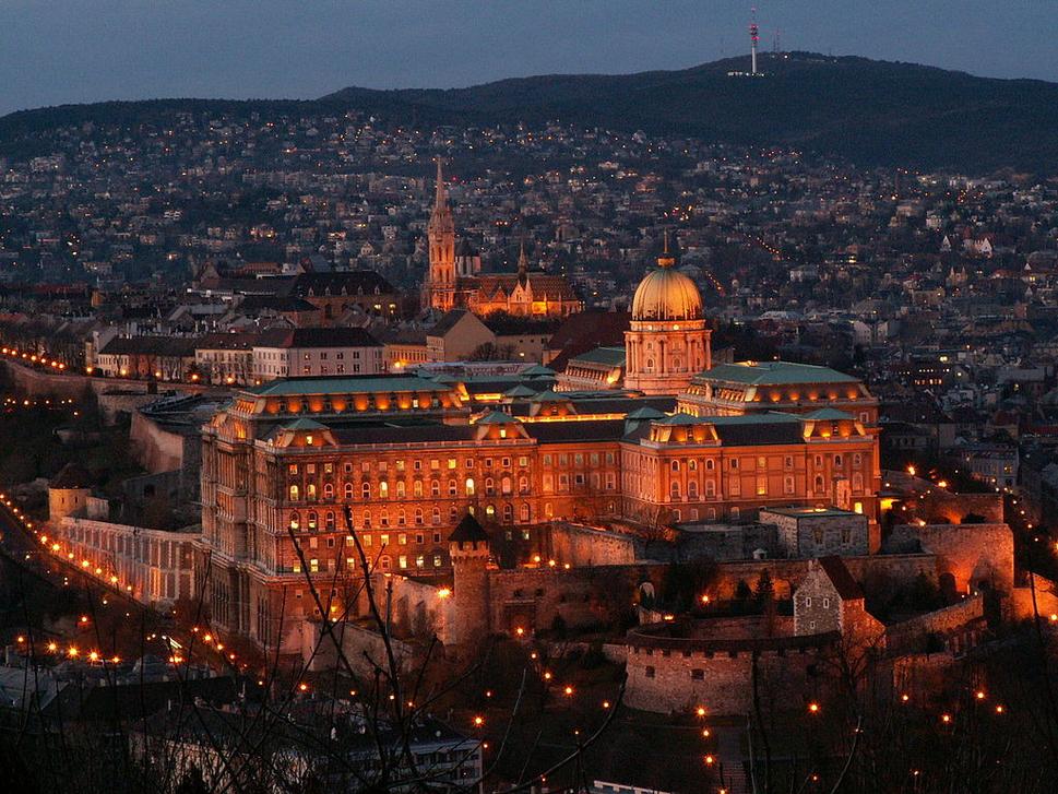 Budapest v noci