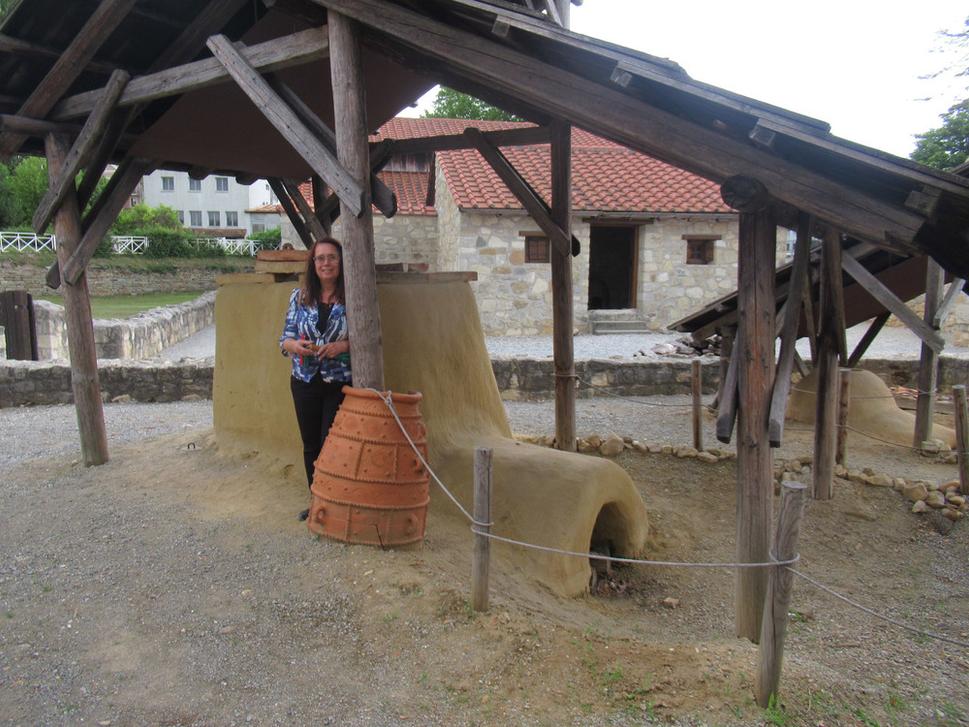 Pri hrnčiarskej peci, v ktorej sa vyrábali kuchynské riady pre obyvateľov Carnuntumu