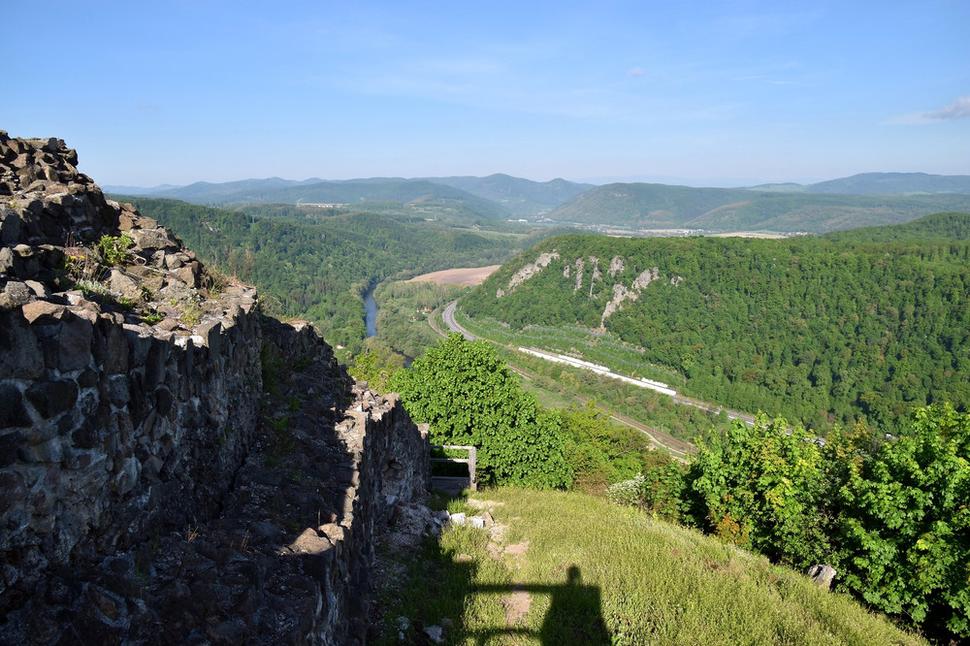 výhľad od paláca