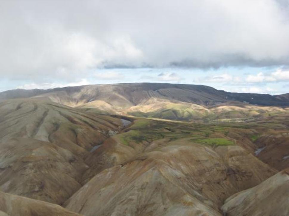 po ceste do Landmannalaugar