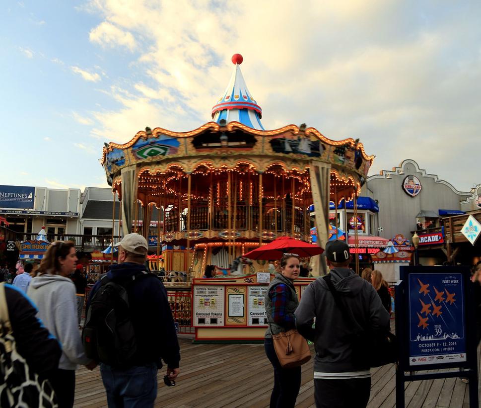 Benátsky kolotoč na pier 39