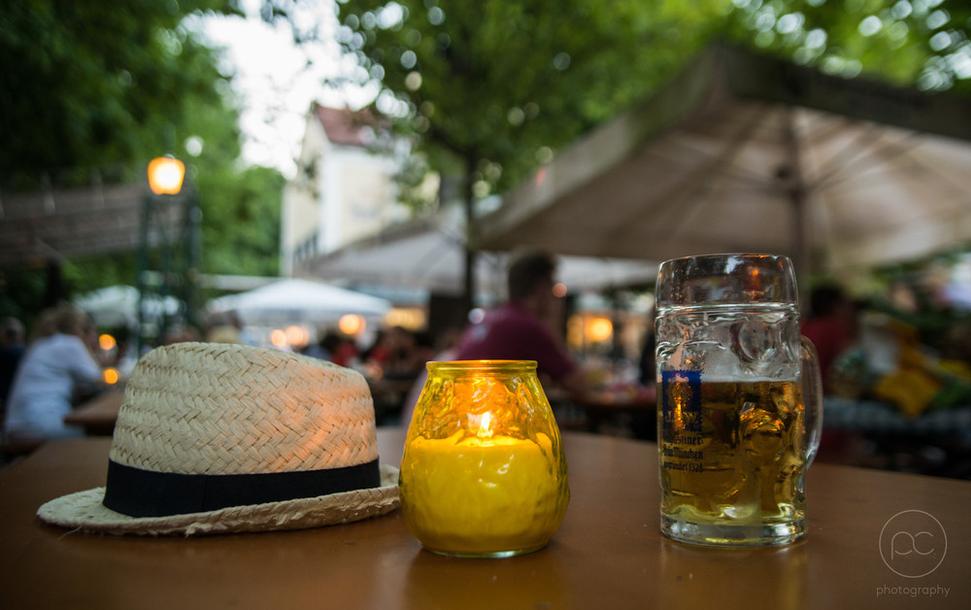 Podvečer v biergarten