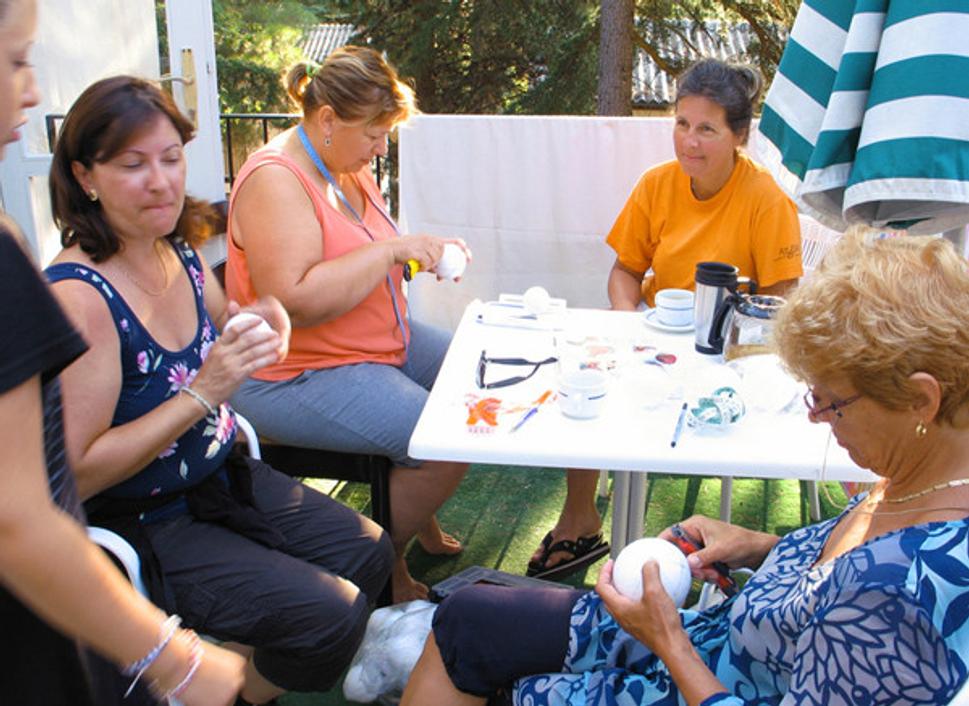 učíme sa falošný patchwork, Patchwork pri mori 2011, Chorvatsko