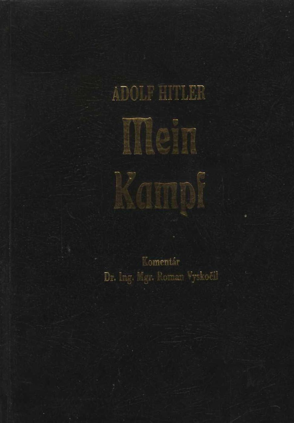 Hitlerova kniha Mein Kampf