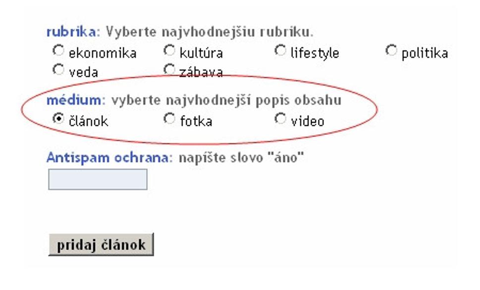 Nové označovanie obsahu