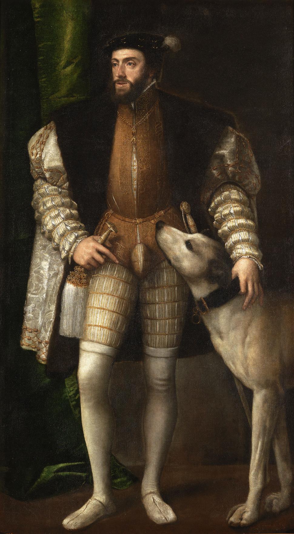 Carlos I. v podaní Tiziana.