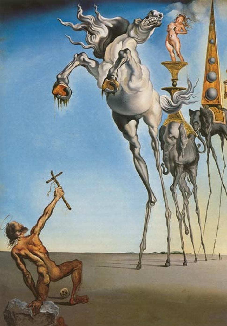 Salvador Dali svaty Anton
