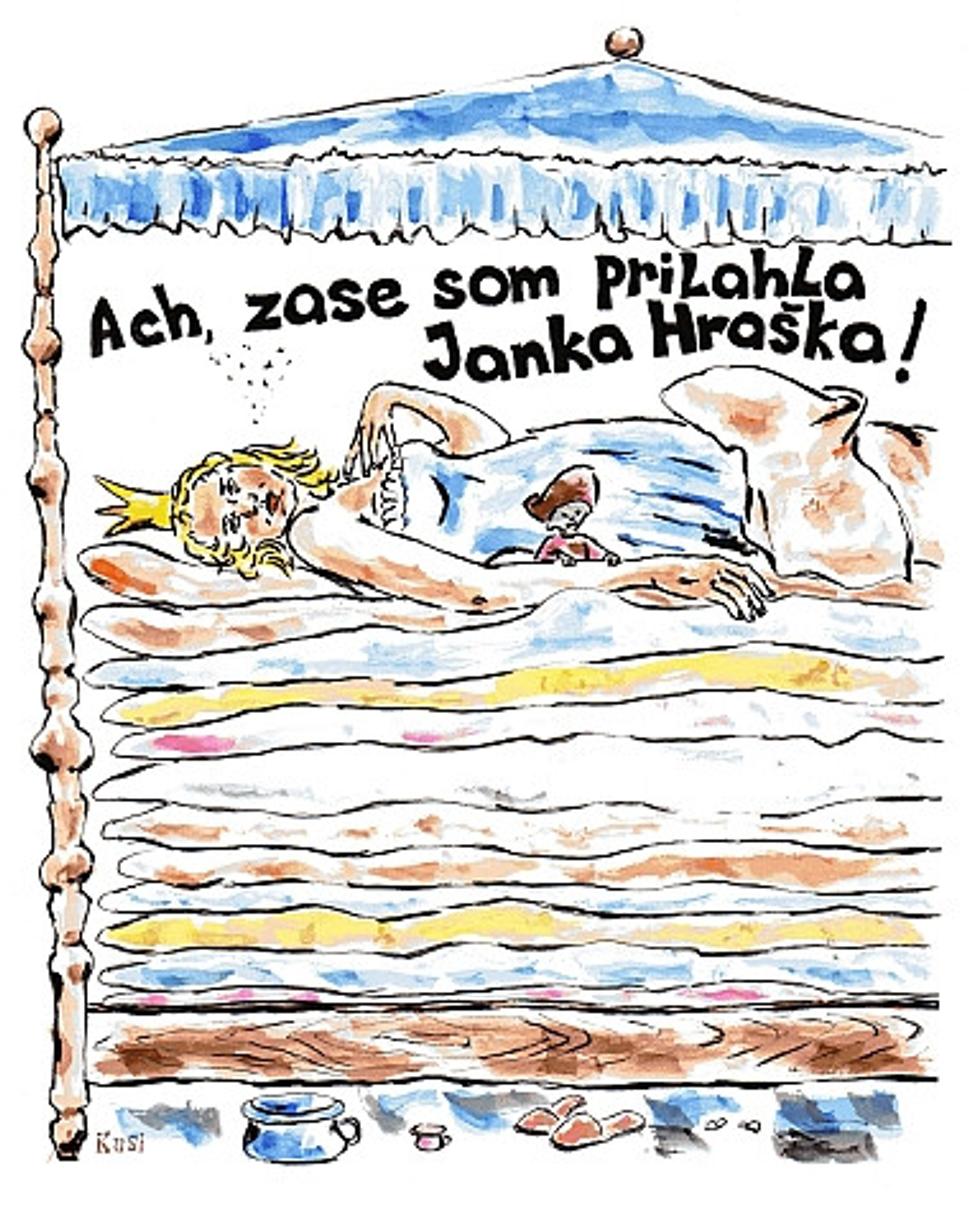 princezná na hrásku