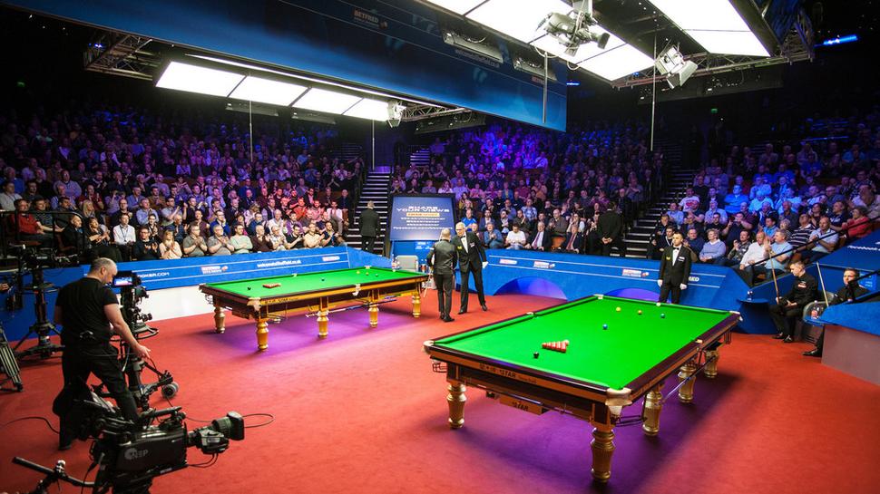 Crucible Theatre, dejisko Majstrovstiev sveta v snookri od roku 1977.