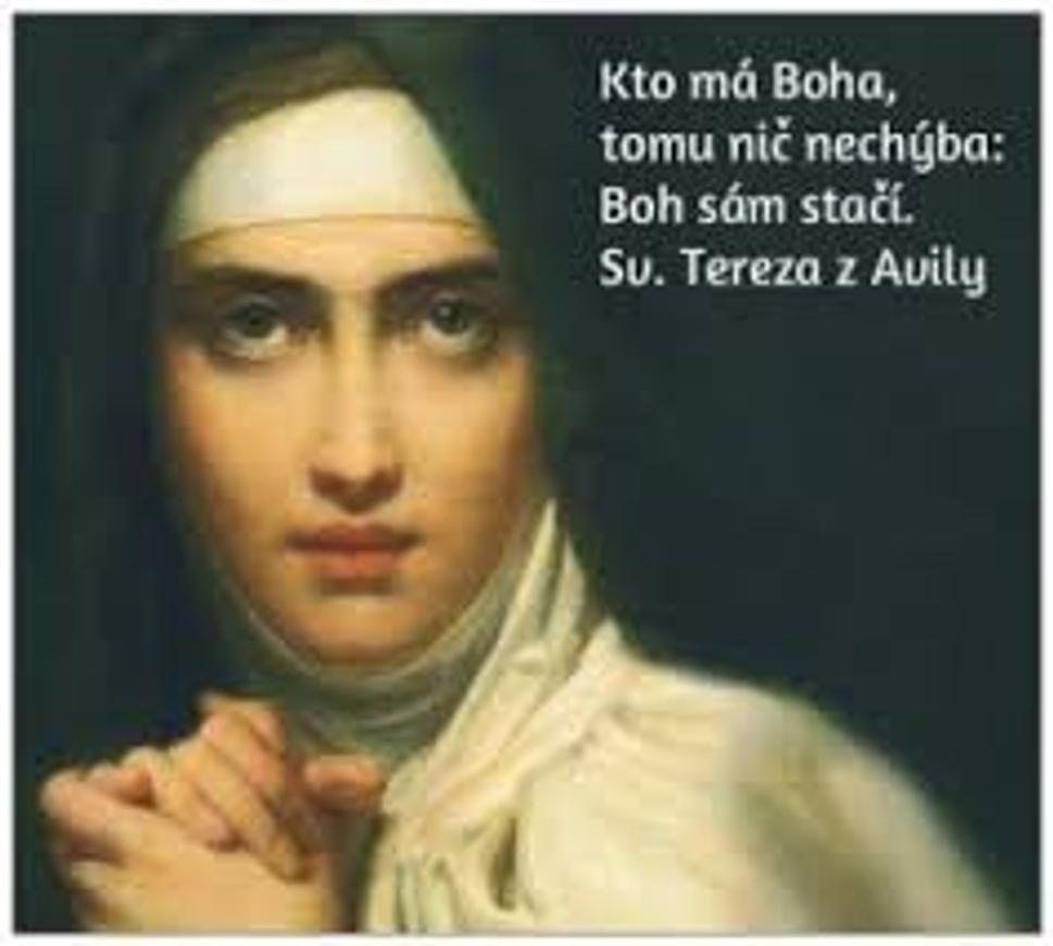 Sv. Terézia z Avilly