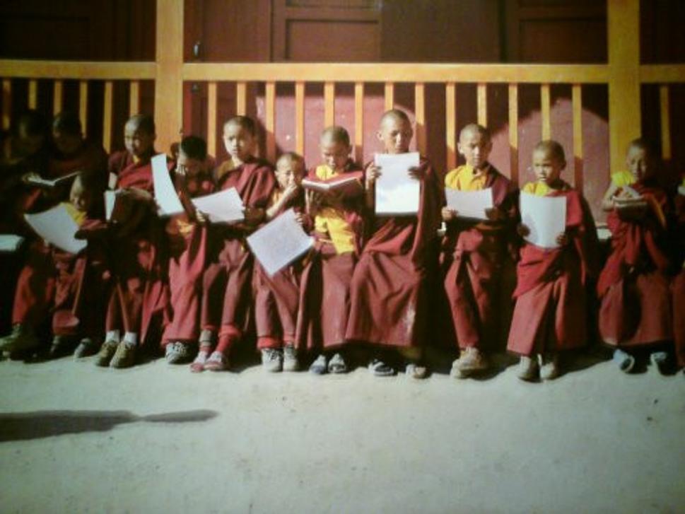 Malí tibetskí mnísi