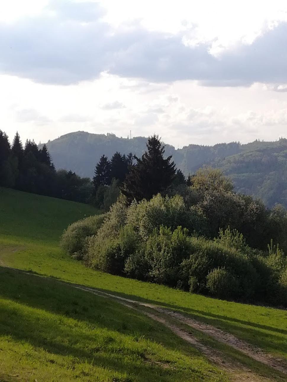 Cesta na vyhliadkovú vežu.