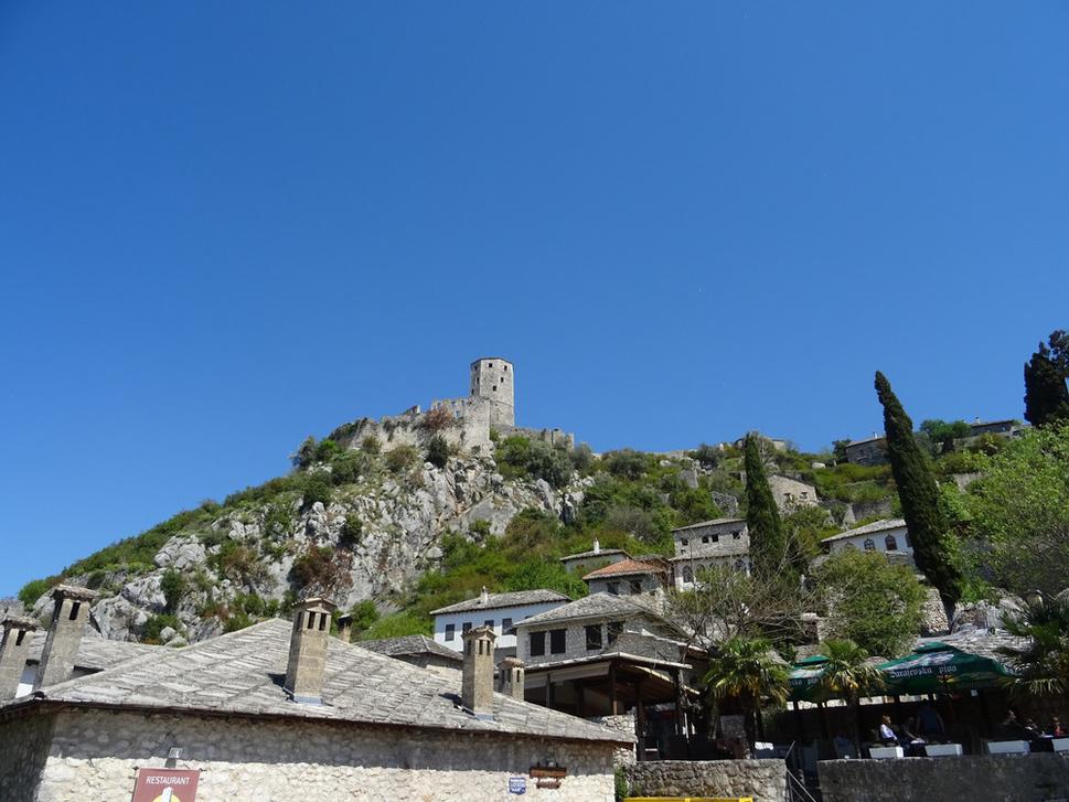 Pevnosť nad mestečkom Počitelj