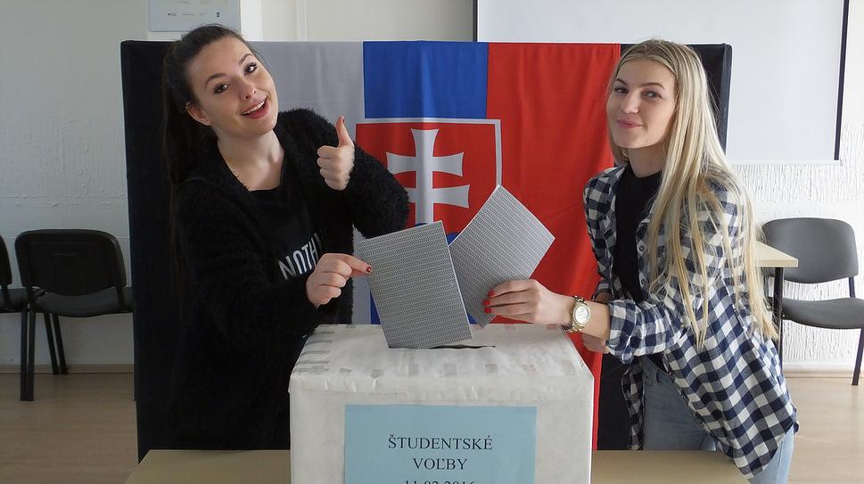 Študentské voľby do NRSR 2016 na škole