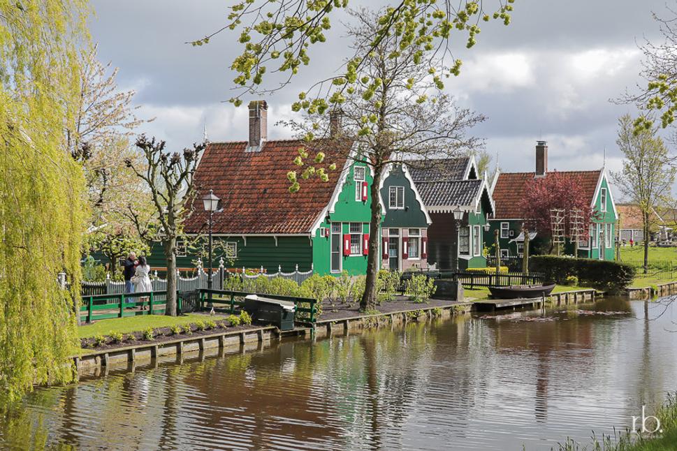 Drevené domčeky v Zaanse Schans