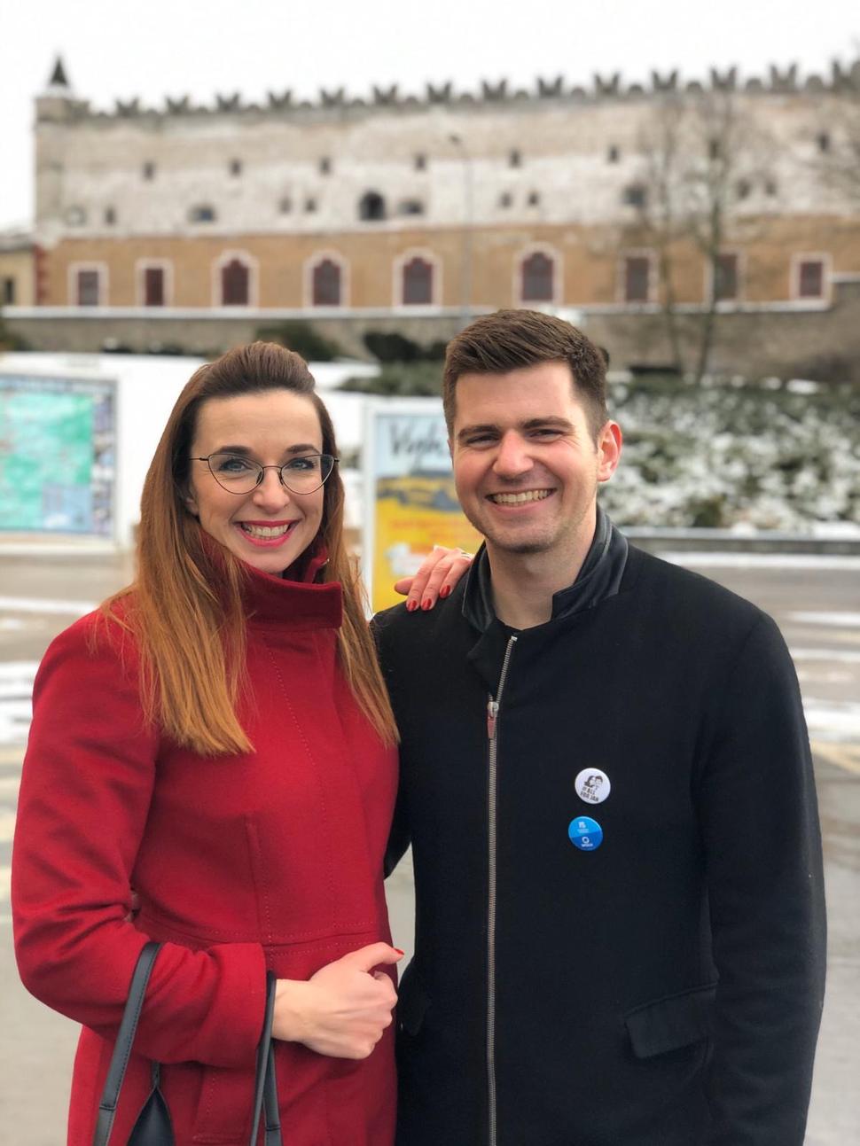Predstaviť sa Zvolenčanom opakovane prišla aj Simona Petrík. Kandidátka č. 9 za PS/SPOLU