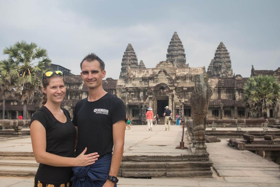 Janka si splnila detský sen. O návšteve Angkor Watu snívala od 9-tich :)