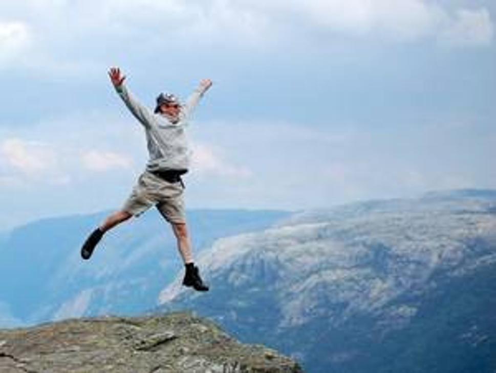 na vrchole Preikestolen