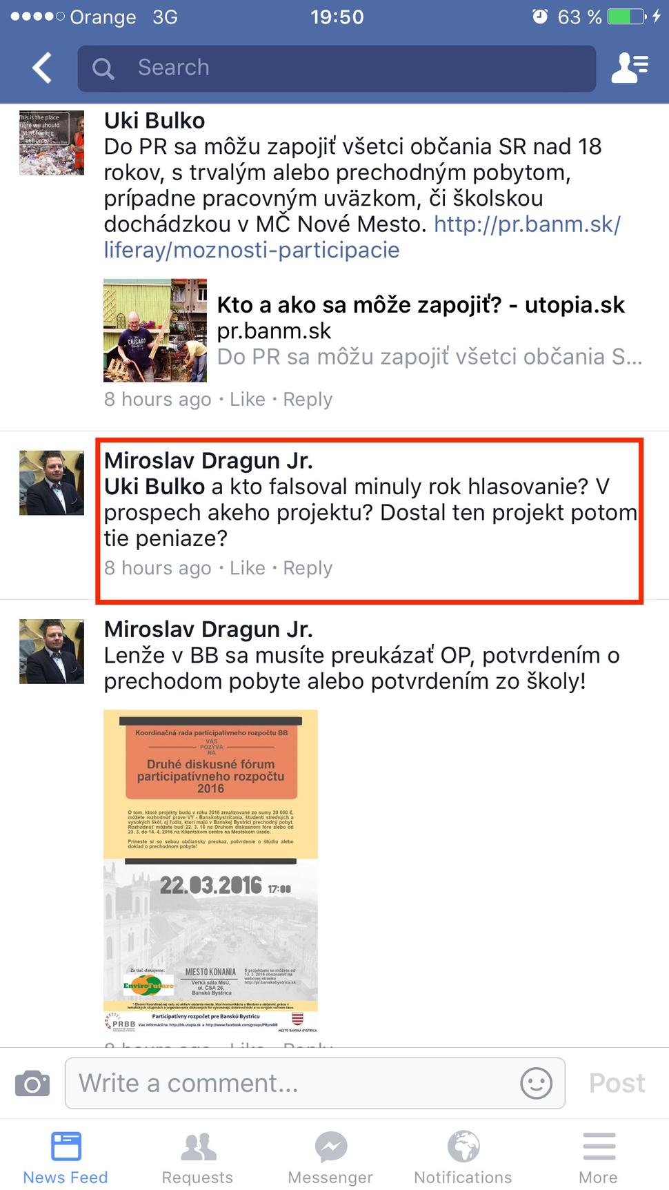 Kancelária participatívneho rozpočtu neodpovedá na nepríjemné otázky!