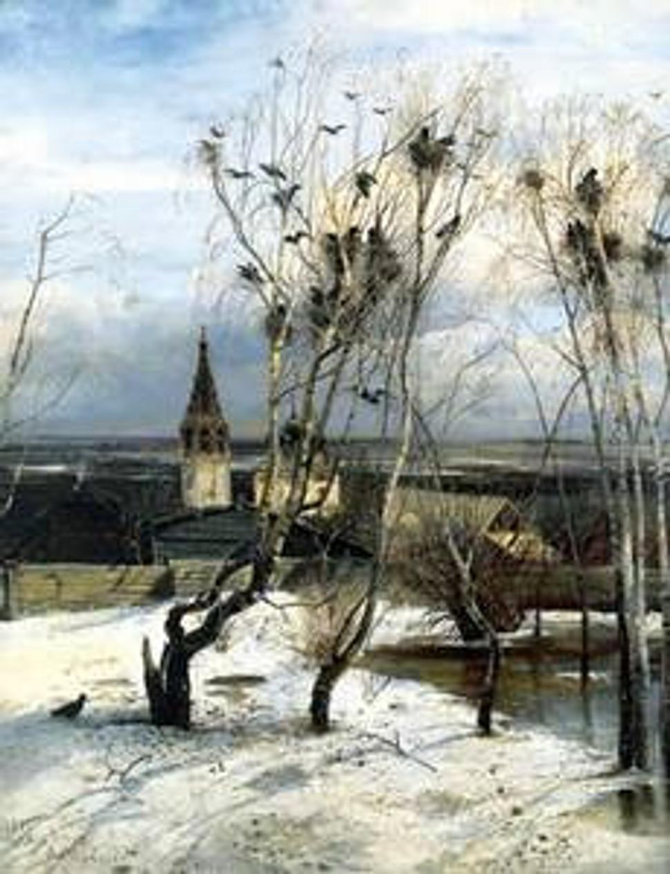 A. Savrasov: Prileteli havrany