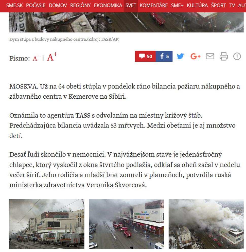 Správa SME