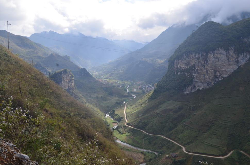 Údolia v provincii Ha Giang