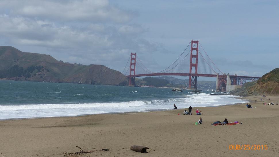 GGB z Baker Beach