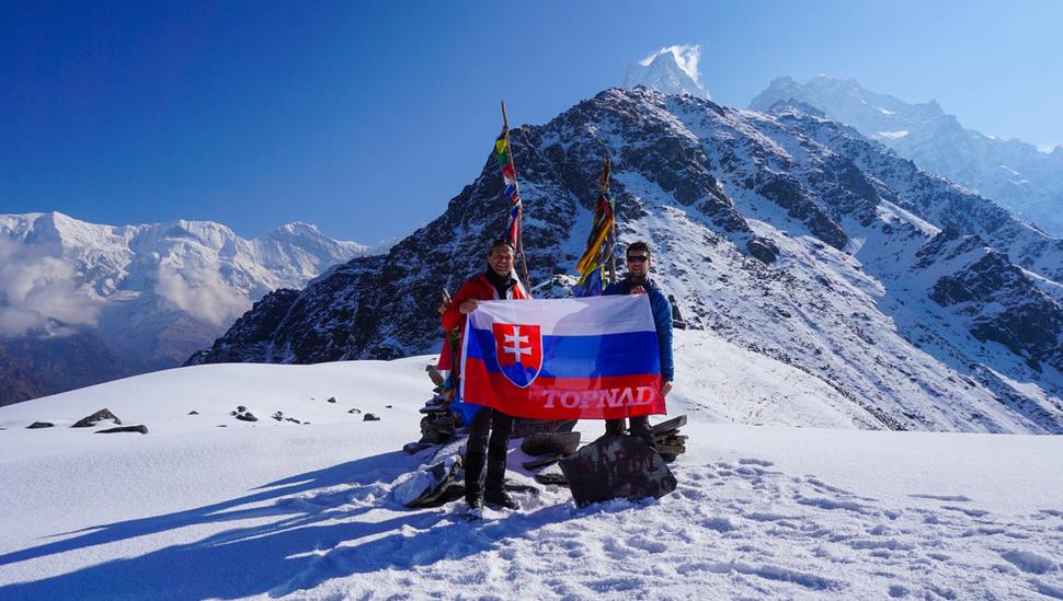 Spolu s Palim v Mardi Himal base kempe vo výške 4.500 m.n.m. Všetko prebehlo ako z rozprávky a počasie nemohlo byť lepšie