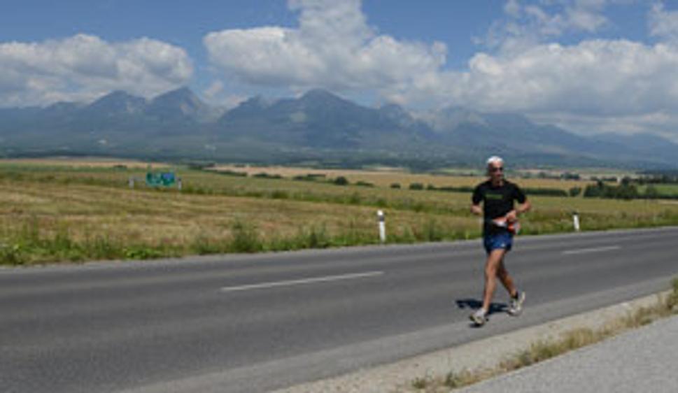 Od Tatier k Domici, cca 50. kilometer ....