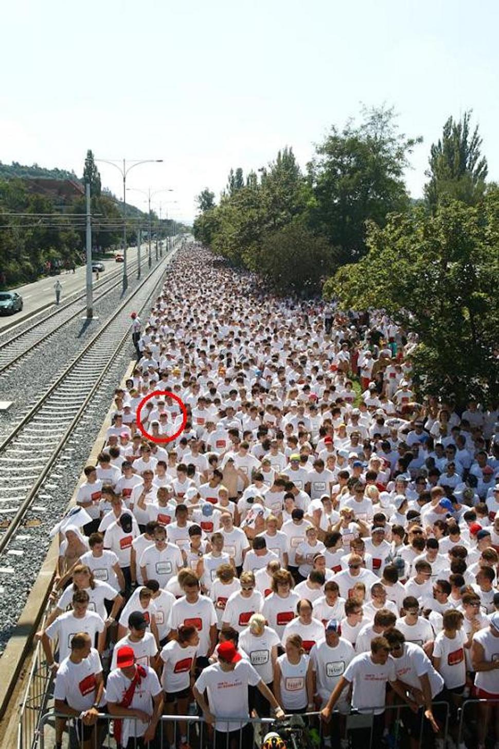 Pred štartom ....