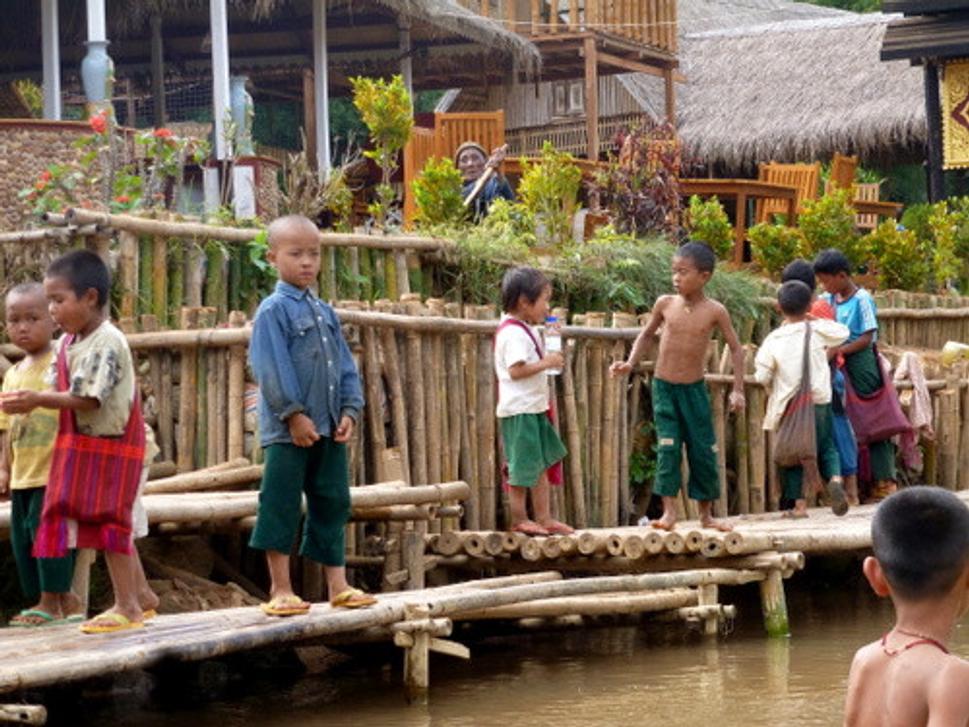 Decká pri inle Lake