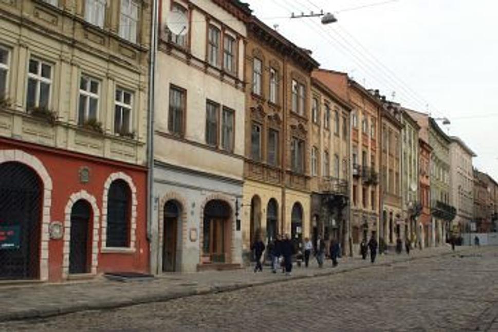 Typická ulička v Ľvove