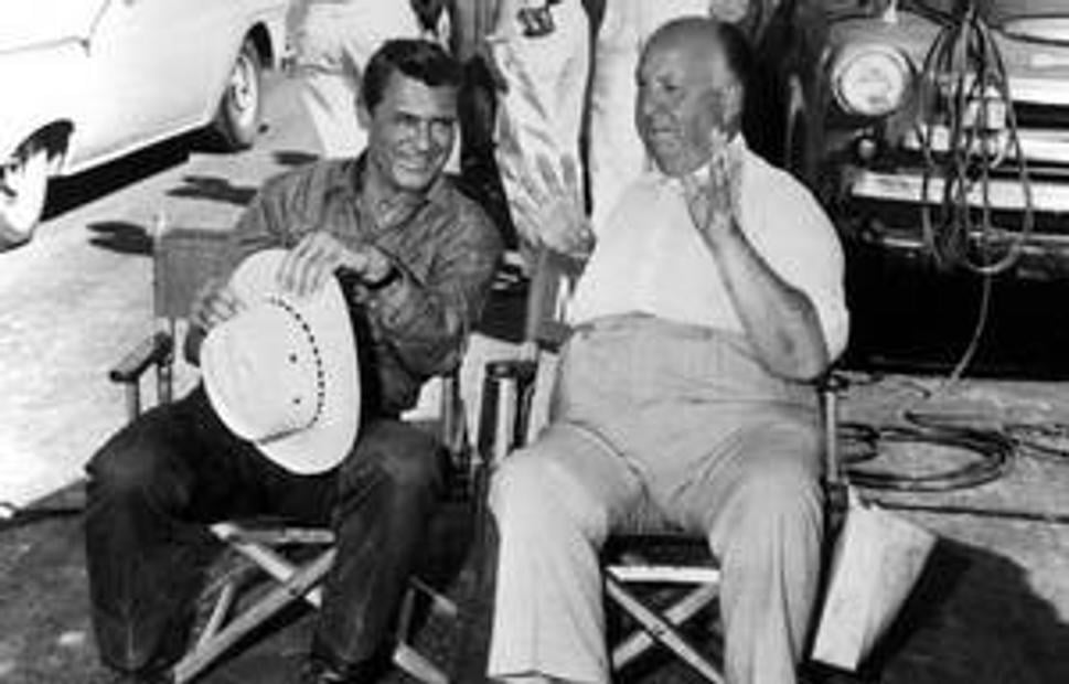 Cary Grant a Alfred Hitchcock