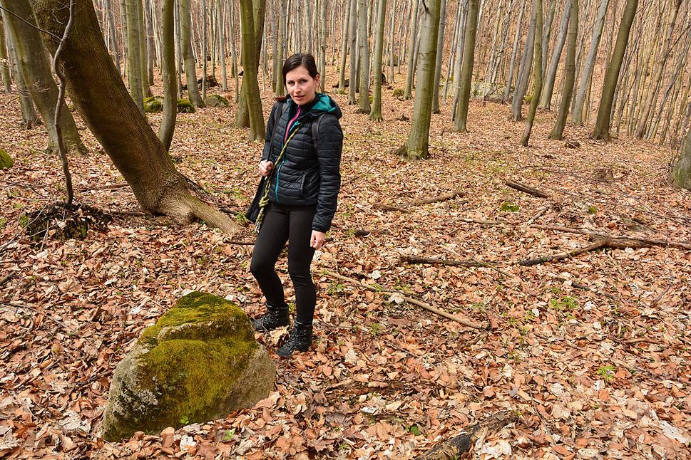stará cesta na vrchol Obliku