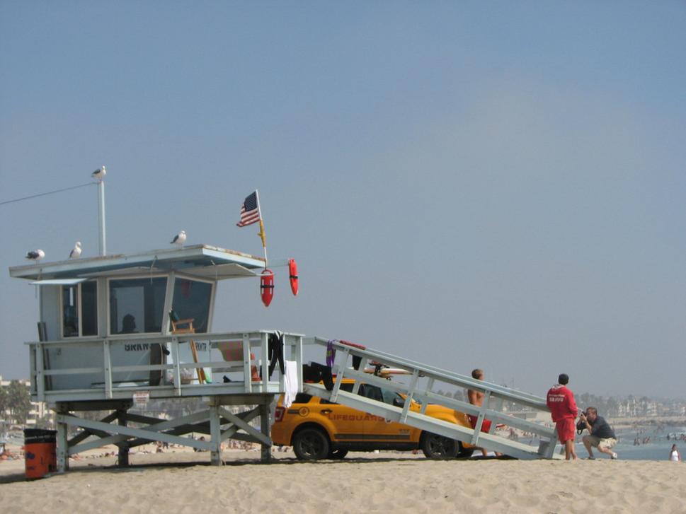 Santa Monica Beach alebo Baywatch naživo :-)