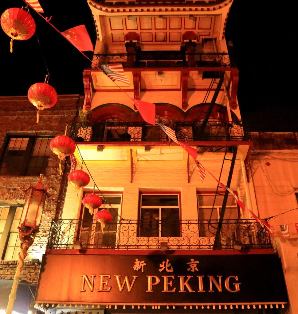 Chinatown večer