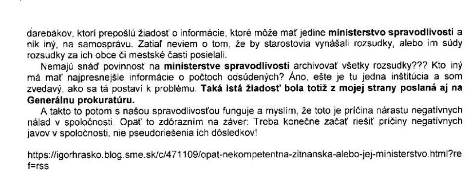 Postúpenie žiadosti z GP na MS SR 03