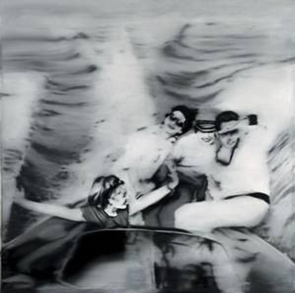 Gerhard Richter, Motorboot, 1965