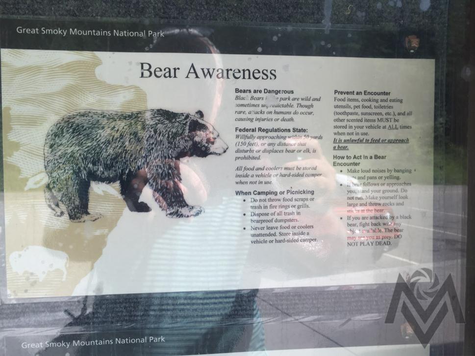 Odporucanie pokial Vas napadne Medved cierny /black bear/ je utok vratit a pouzit nejaky objekt ako zbran.Rozhodne nerobte mrtveho, medved Vas vnima ako jeho korist.Ale snazdte sa mat radse vzdialenost od neho aspon 50 metrov pokial je to mozne.
